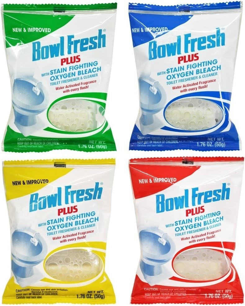 Bowl Fresh Plus Toilet Cleaner and Deodorizer, Pleasantly Scented Water…