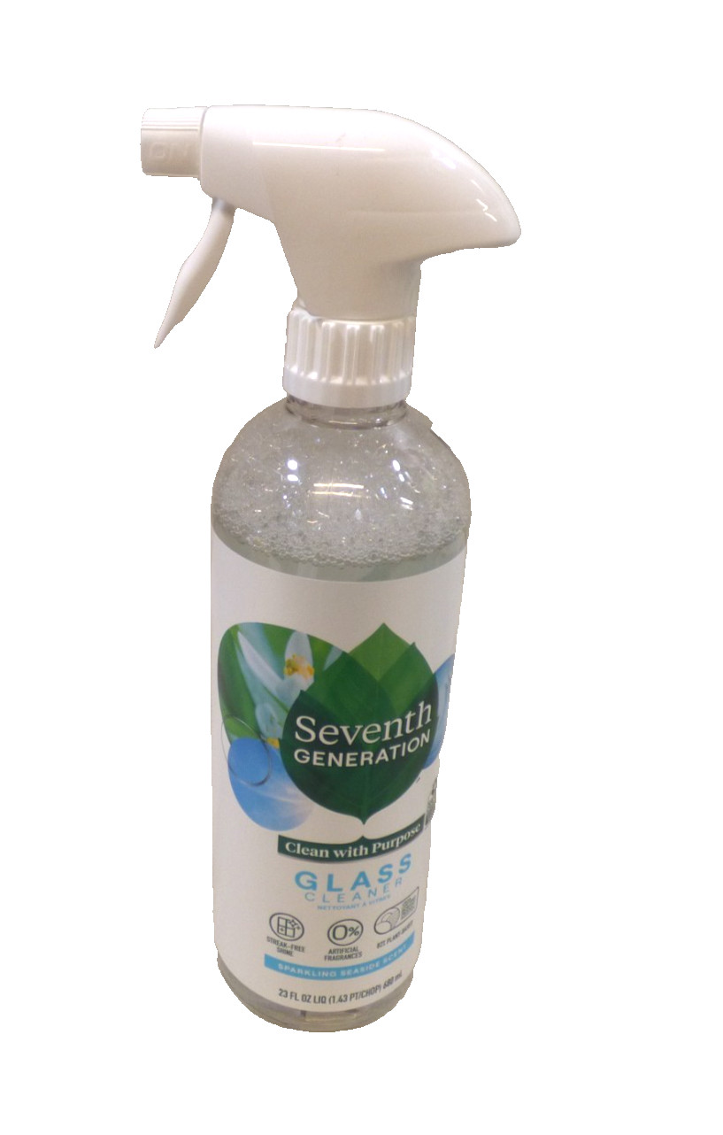Seventh Generation Glass & Surface Cleaner Sparkling Seaside 23 oz