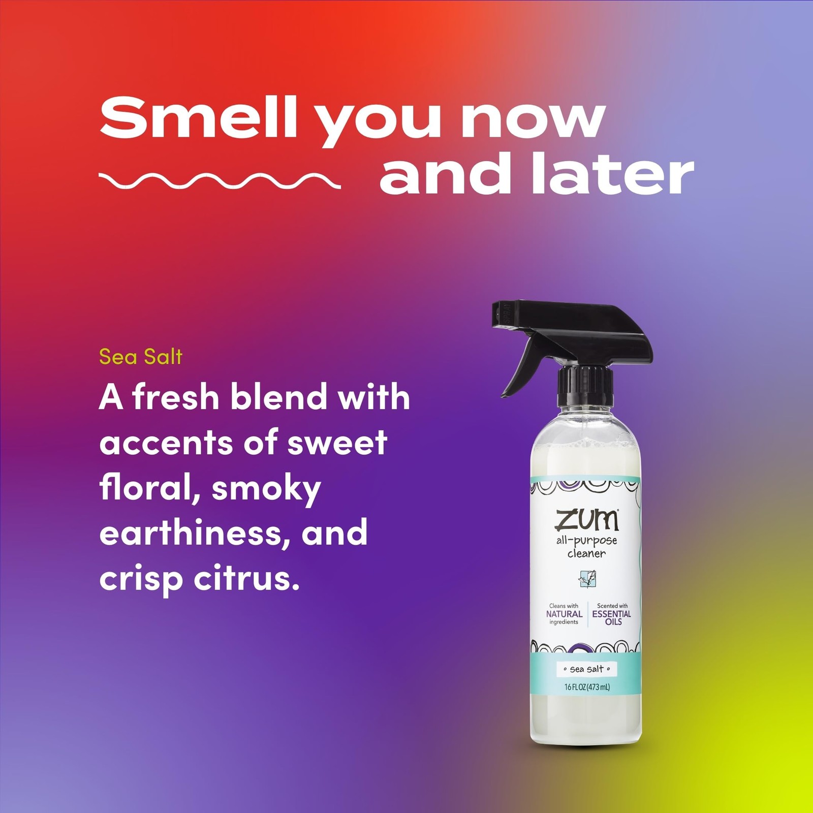 Zum All-Purpose Cleaner – Natural Multipurpose Cleaner Made with Essential Oi…