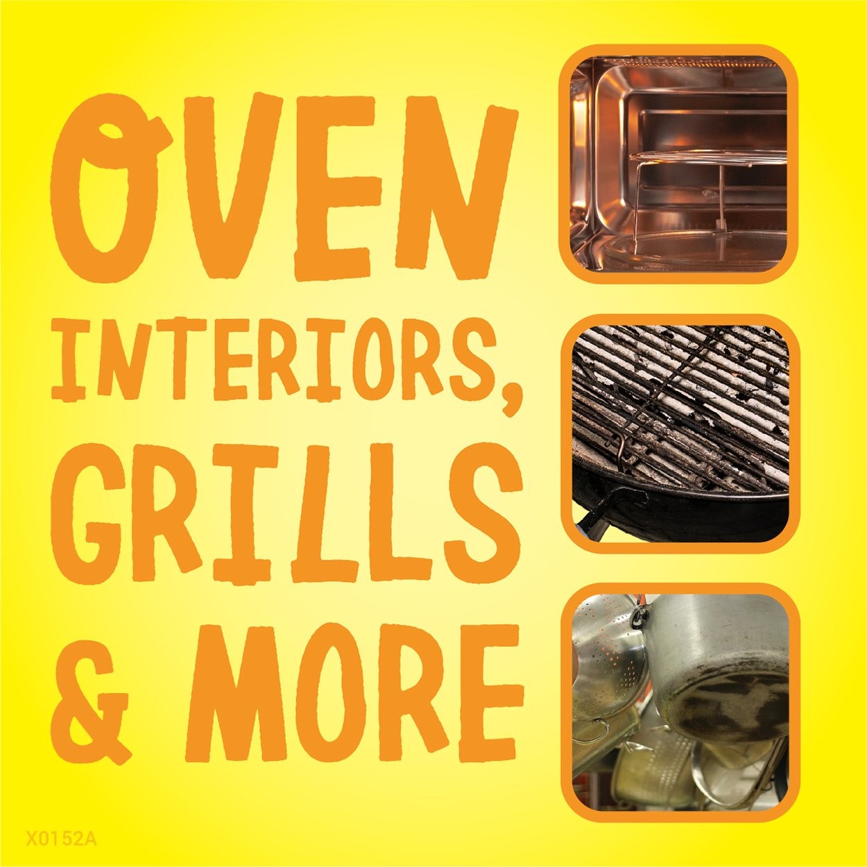 Oven and Grill Cleaner 14oz Removes Tough Baked On Grease Food Spills Safe