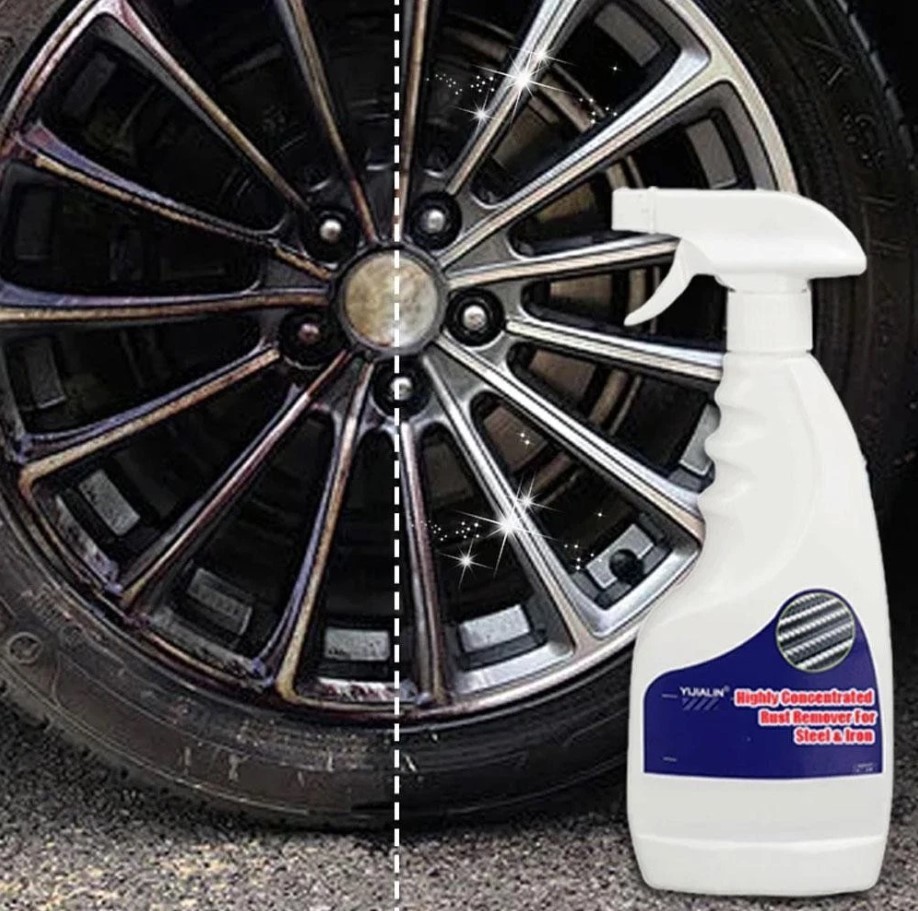 New Heavy Duty Rust Removal for Metal,Multipurpose Rust Remover Spray,Stainless
