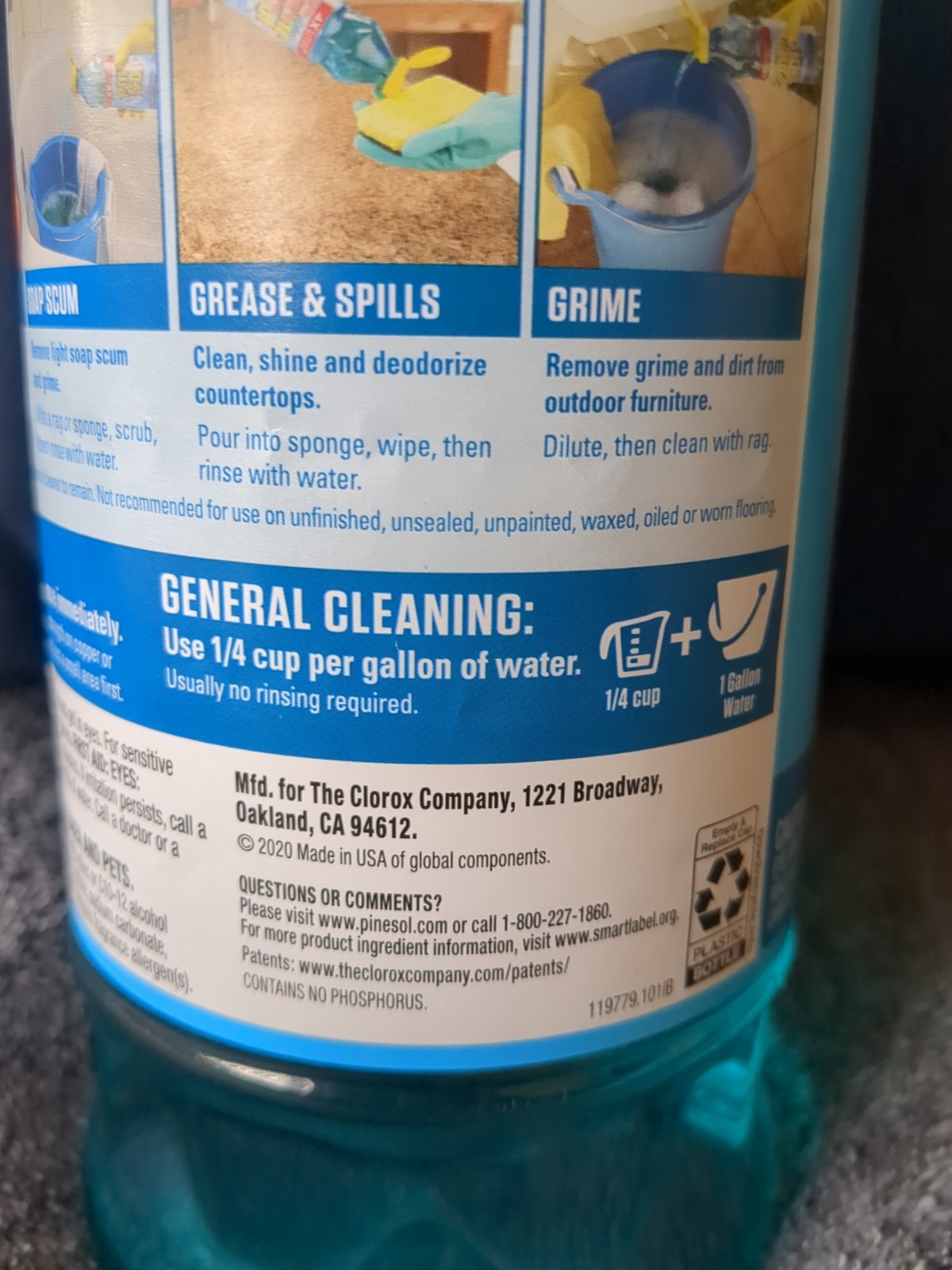 Pine-Sol®️ Multiple Surface Cleaner 4X Cleaning Action *Sparkly Wave ®️*