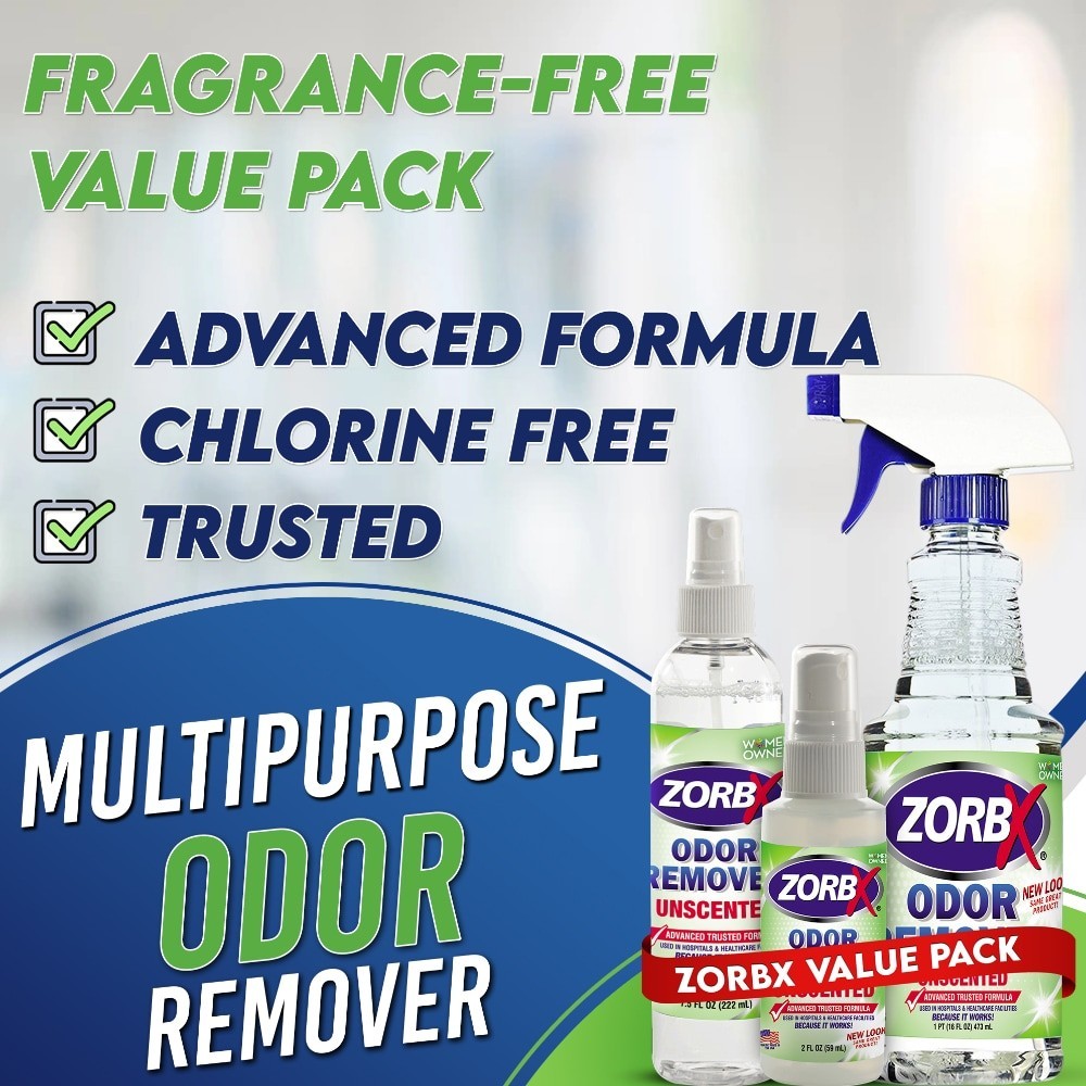 ZORBX 25.5 Fluid Ounce(s) Unscented Odor eliminators