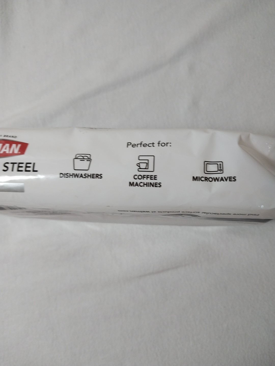 Weiman Stainless Steel 3-in-1 Cleaning Wipes 60 Count 1 Pack