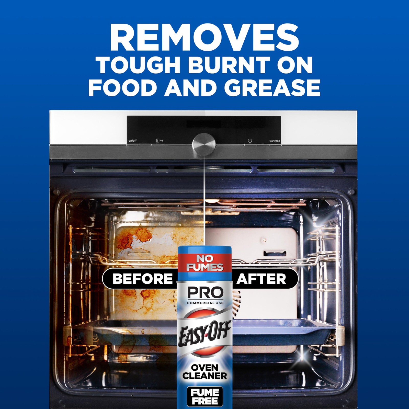 EASY-OFF Pro Fume Free Oven Cleaner, 24 oz., 2 Count Total 48 Oz