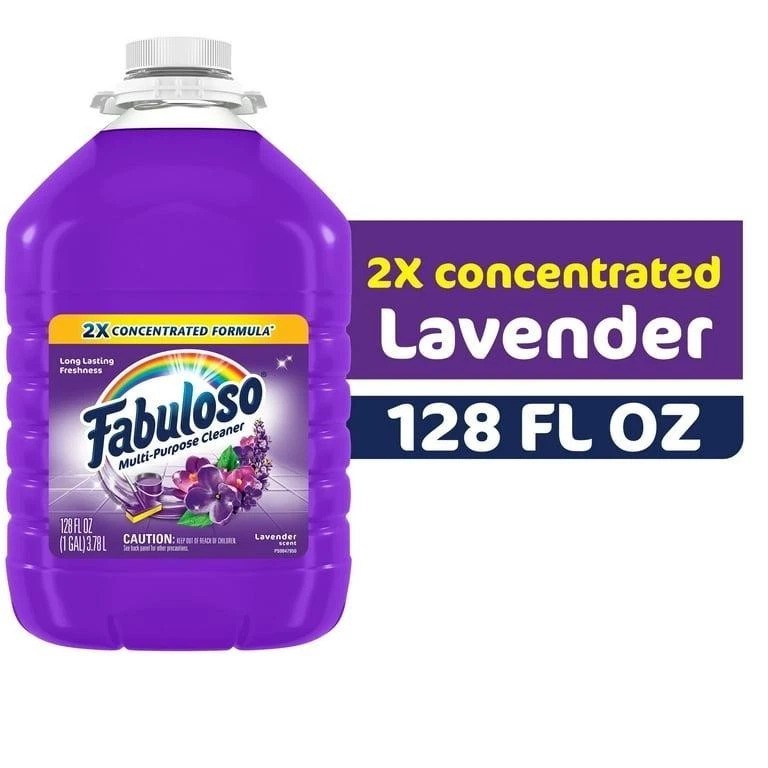 Fabuloso Multi Surface All Purpose Floor Cleaner Lavender Scent 128 fl oz