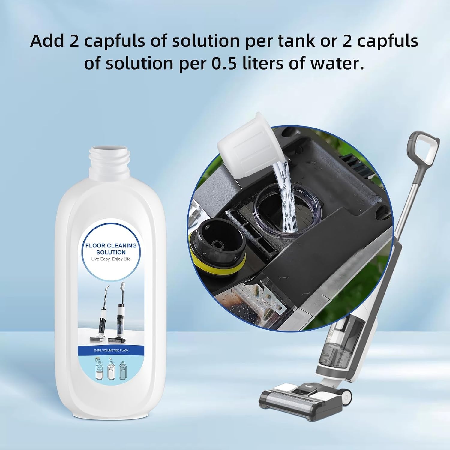 Tineco Compatible Lavender Scents Floor Cleaner 10 Bottles