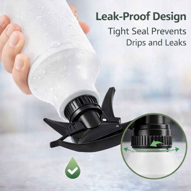 Trigger Sprayer Replacement Head Nozzle – Pack of 10 – 28/400 Fits 16 oz bottles