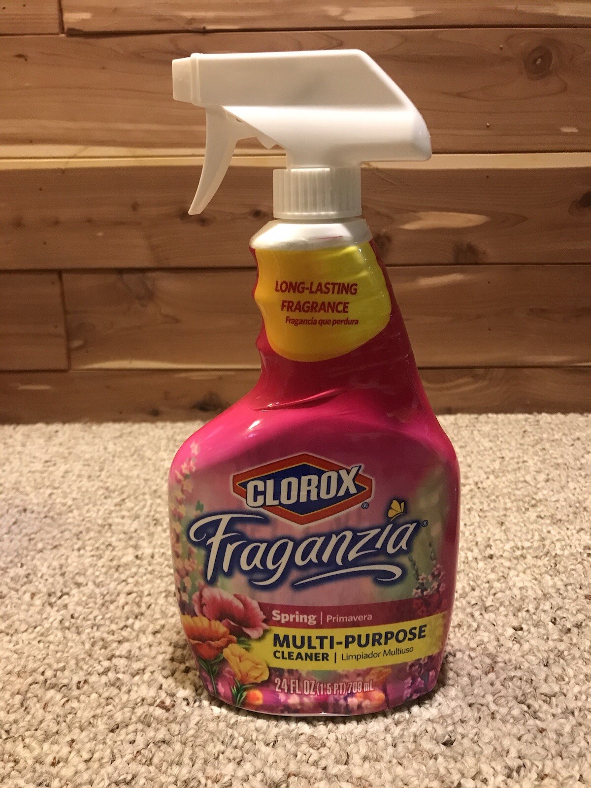 Clorox Franganzia Multi-Purpose Cleaner Spring Scent 24 FL OZ Rare Discontinued