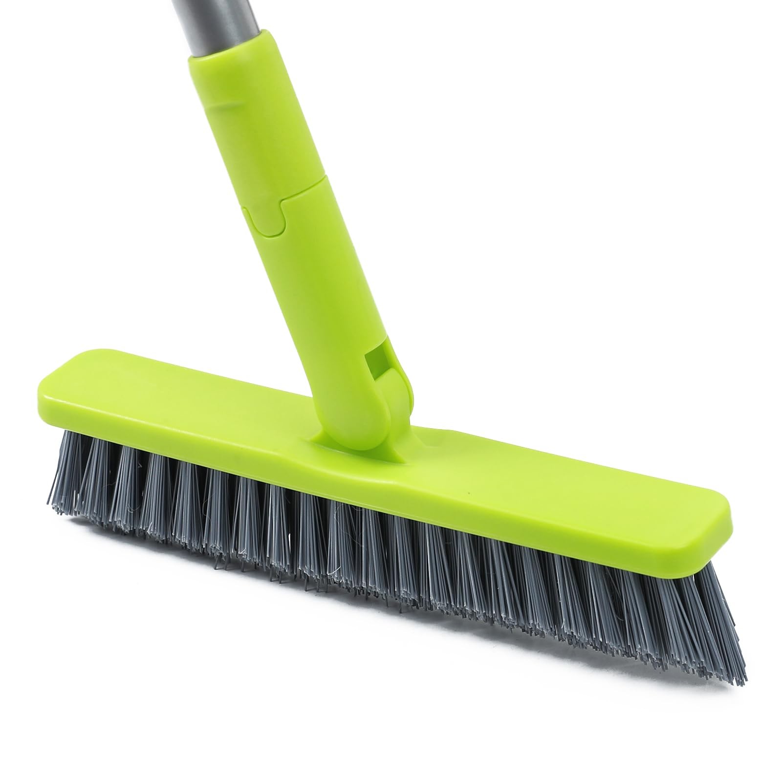 Grout Cleaner Brush with Long Handle, Floor Scrub Brush for Shower Tile, Bath…