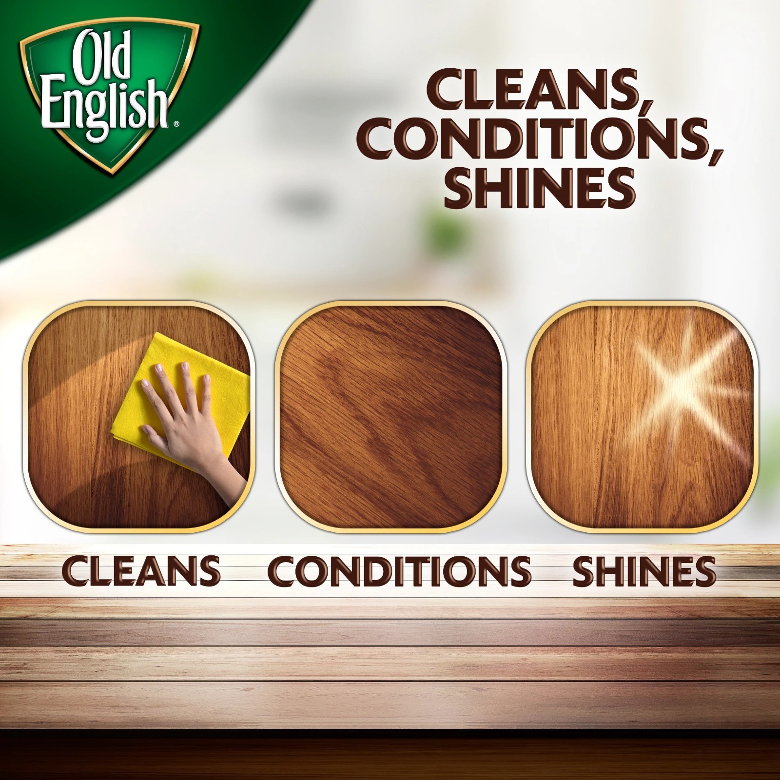 Old English 75144 Scratch Cover For Dark Woods, 8oz Bottle, Wood Polish