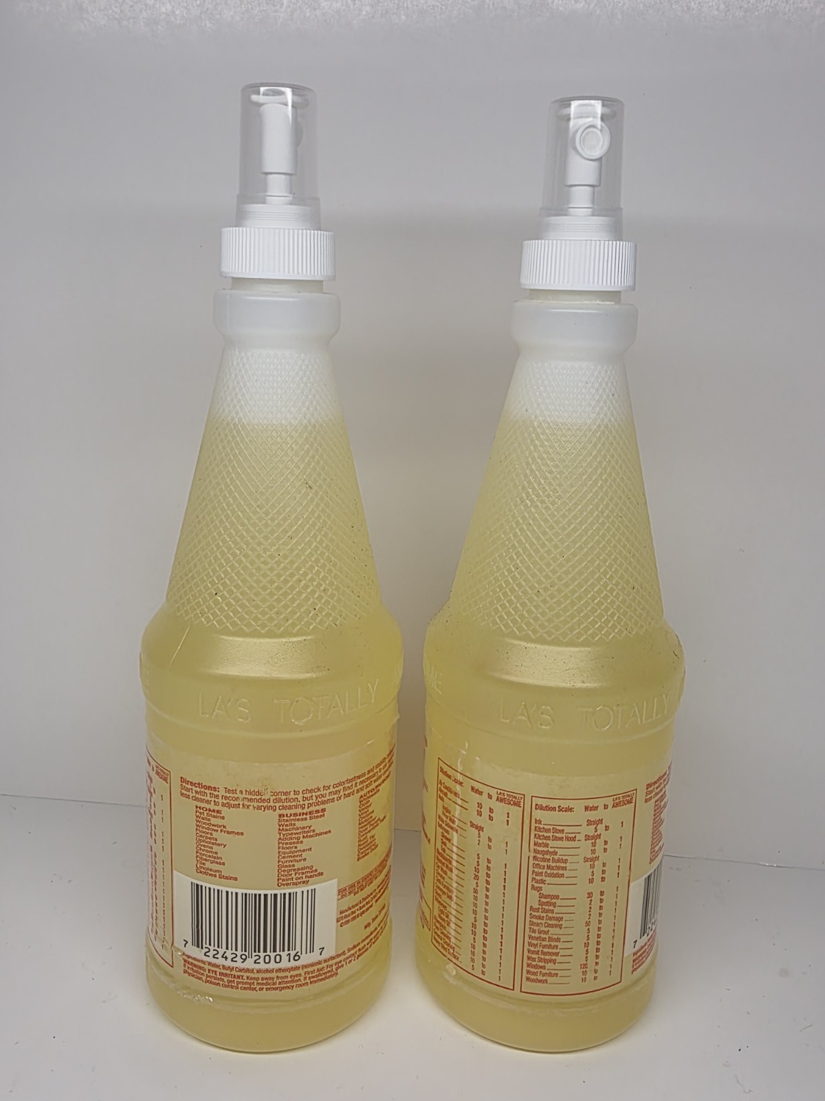 LA’s Totally Awesome All Purpose Cleaner Degreaser Spot Remover 20 fl oz Spray