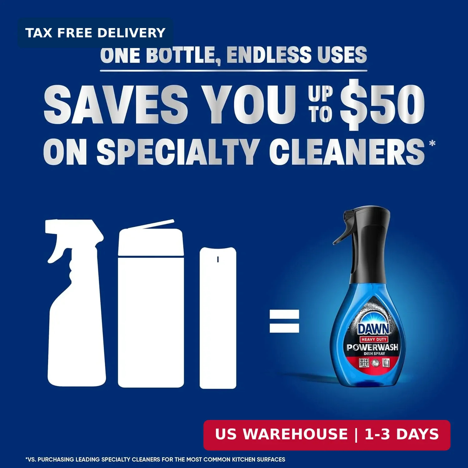 Dawn Powerwash Heavy Duty Dish Spray All-Purpose Cleaner and Degreaser 16 oz.Spr
