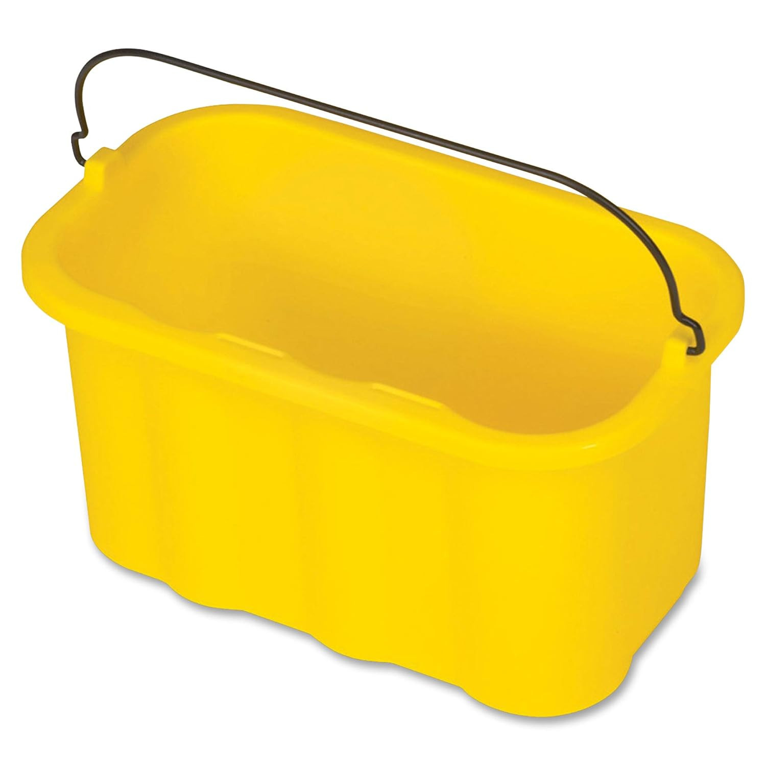 10 Quart Sanitizing Cleaning Caddy Supplies Organizer Yellow Housekeeping Cart A