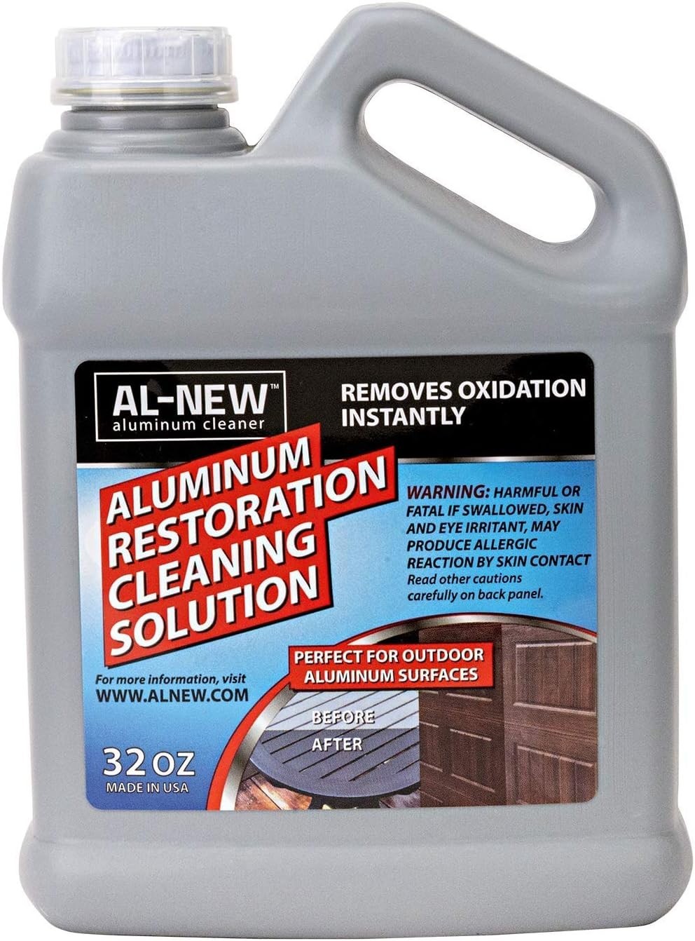Aluminum Restoration Solution 32oz – Clean & Restore Metal