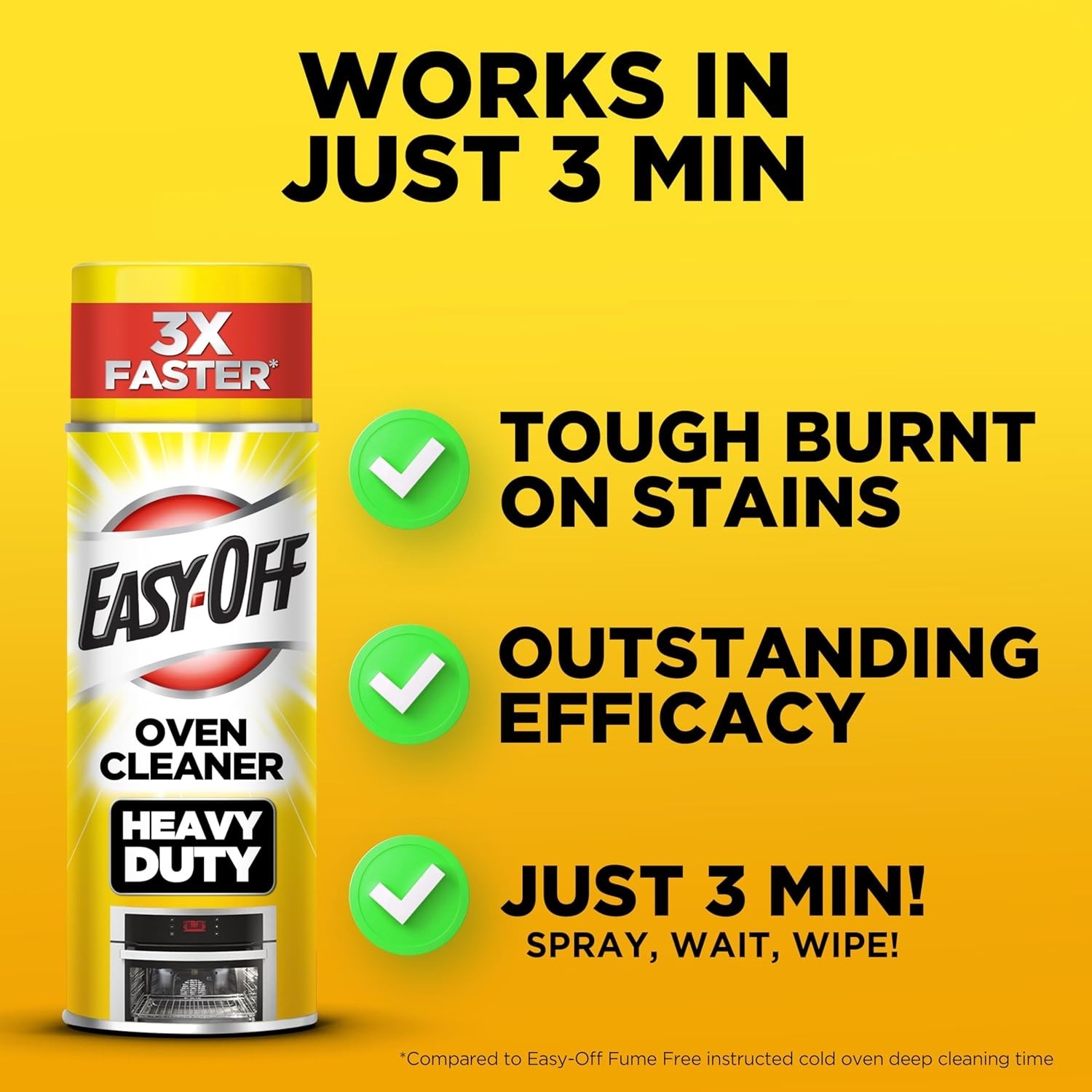 4-Pack | Easy-Off Heavy Duty Oven Cleaner 14.5 oz – Residential/Hotel Value Pack