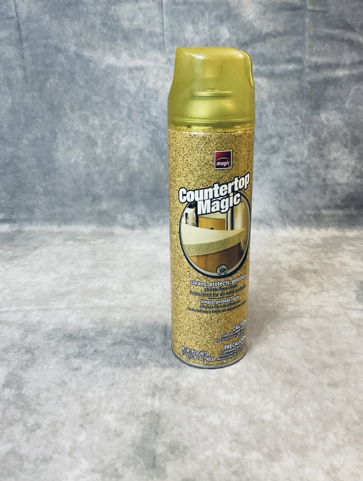 MAGIC COUNTERTOP MAGIC STREAK FREE CLEANS PROTECTS POLISHES 17 OZ NOS