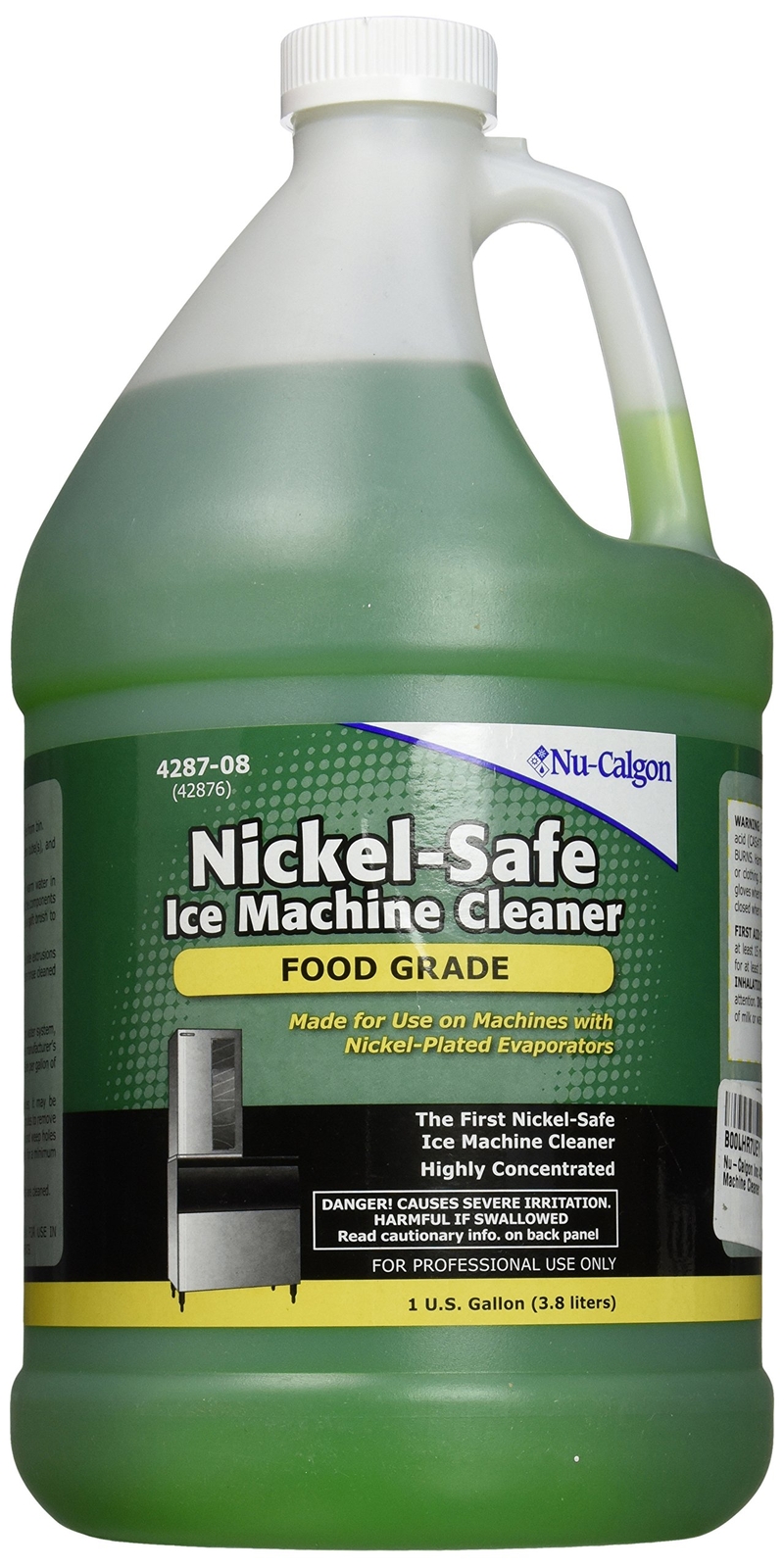 Nu-Calgon Inc 428708 Ice Machine Cleaner-1 gallon Green 128 Fl Oz Pack of 1