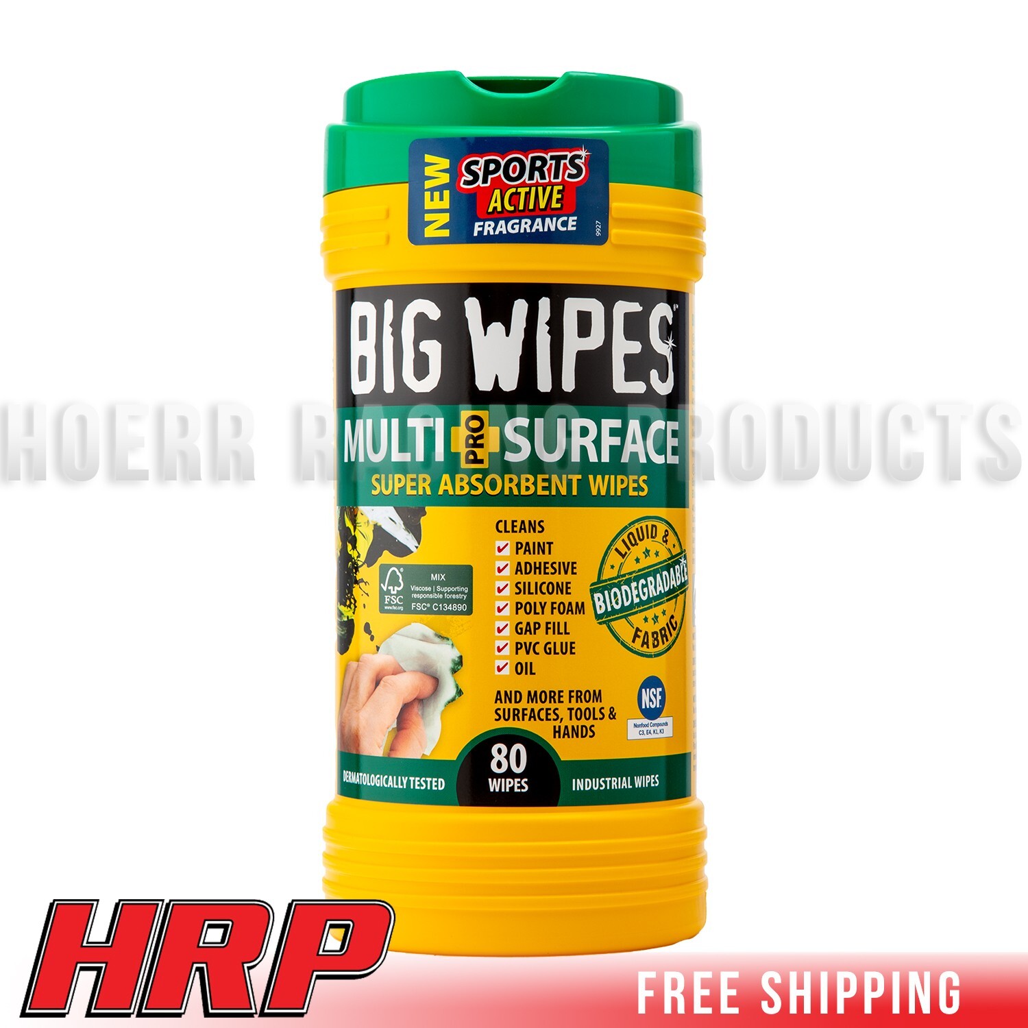 BIG WIPES-Multi-Surface Wipes 80 Count (80 Count (Pack of 1), Multi-Surface