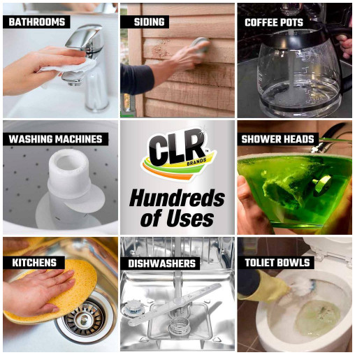 Calcium, Lime, and Rust Remover 28 Oz – 2 Pack, Multi-Use Household Cleaner