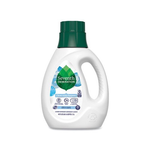 Natural Liquid Laundry Detergent, Fragrance-Free, 45 oz Bottle