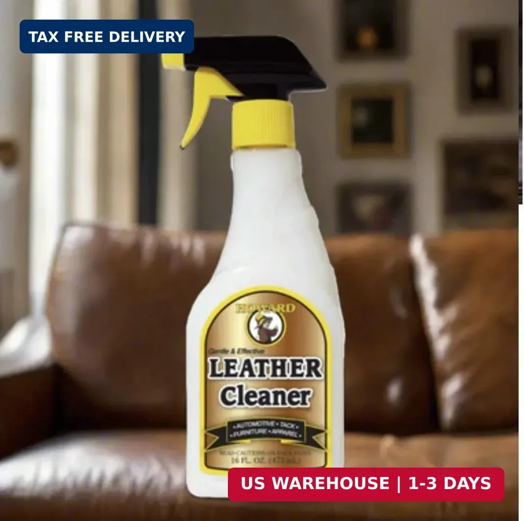 Howard Products LTC016 Leather Cleaner, 16 oz, Clear