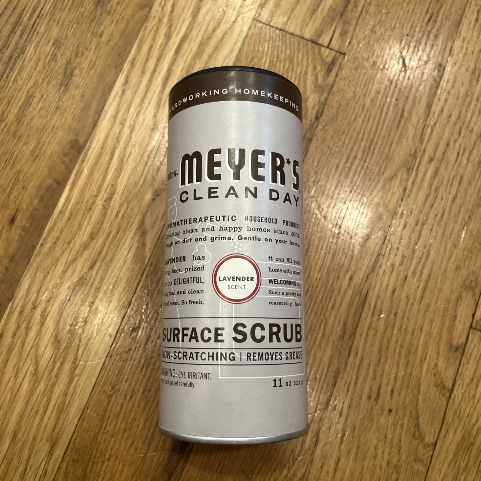 Mrs. Meyer’s Surface Scrub, Lavender, 11oz – Non Scratching | Removes Grease