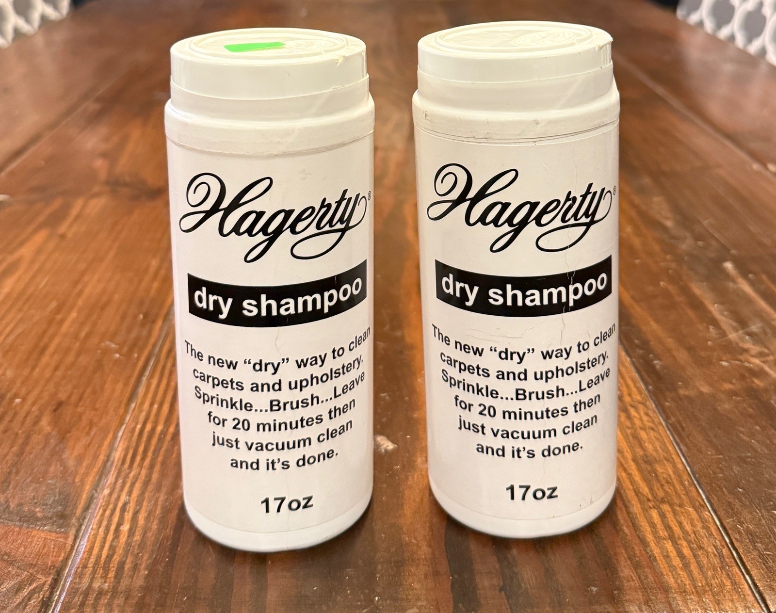 NEW HAGERTY Dry Shampoo 17oz Lot of 2 SEALED made in USA