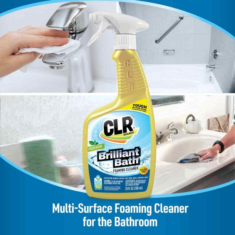 Bathroom CLEANER Spray Lime Soap Scum Remover 26oz 2 Pack