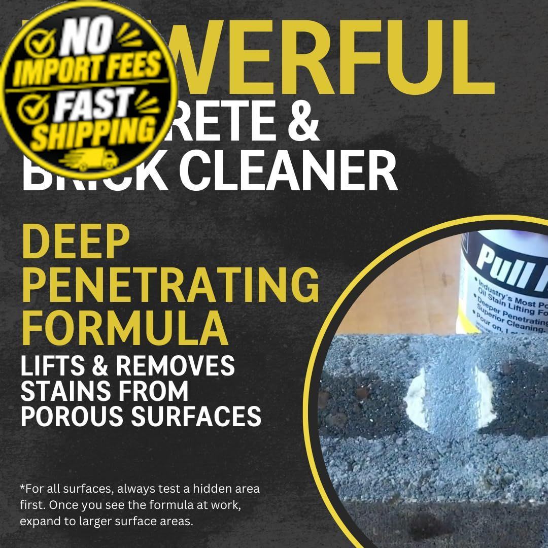 CHOMP! Concrete Oil Stain Remover: Pull It Out Removes 32 Fl Oz (Pack of 1)