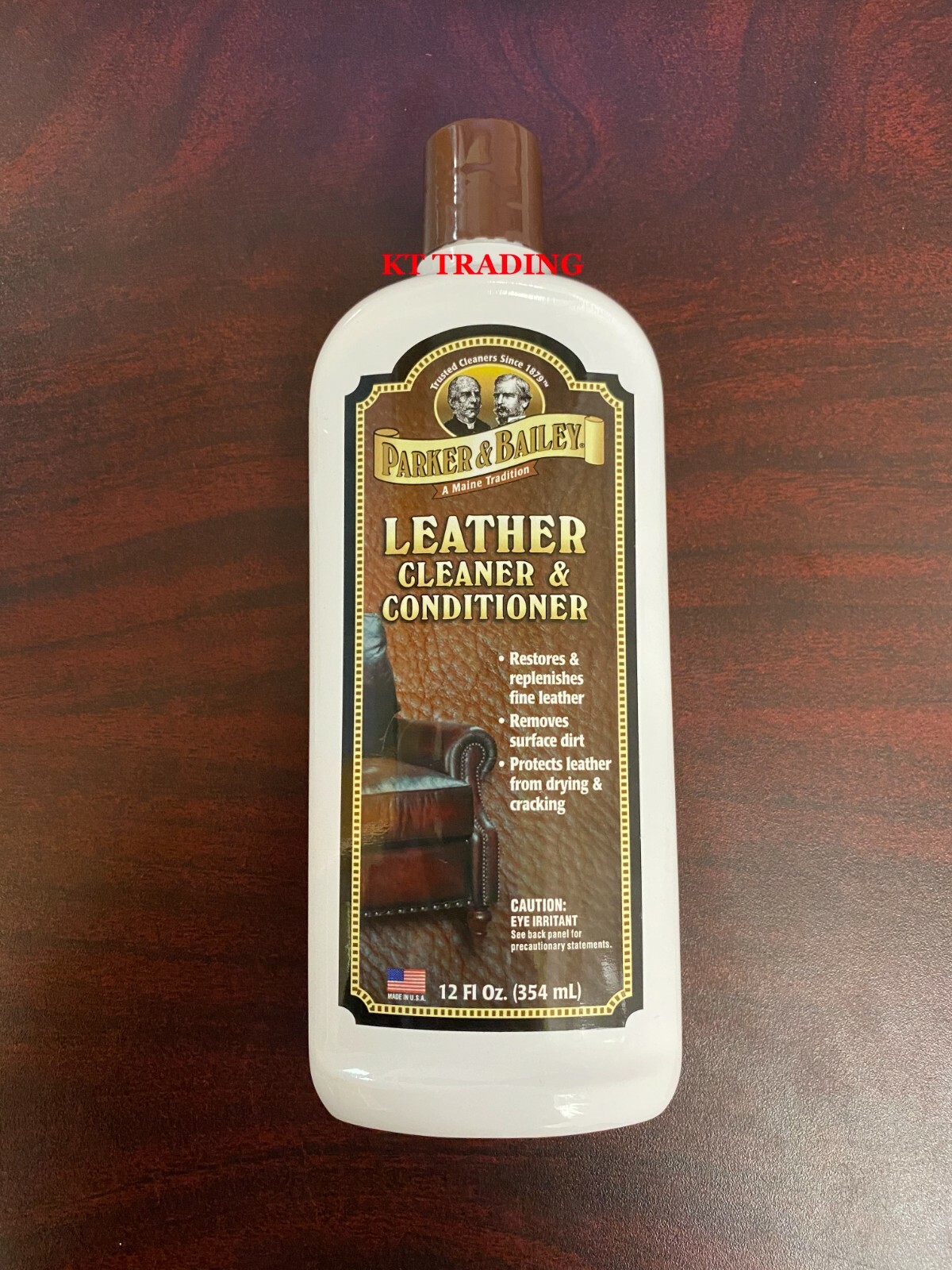 PARKER & BAILEY Leather Furniture Boot Upholstery CLEANER & CONDITIONER 12oz