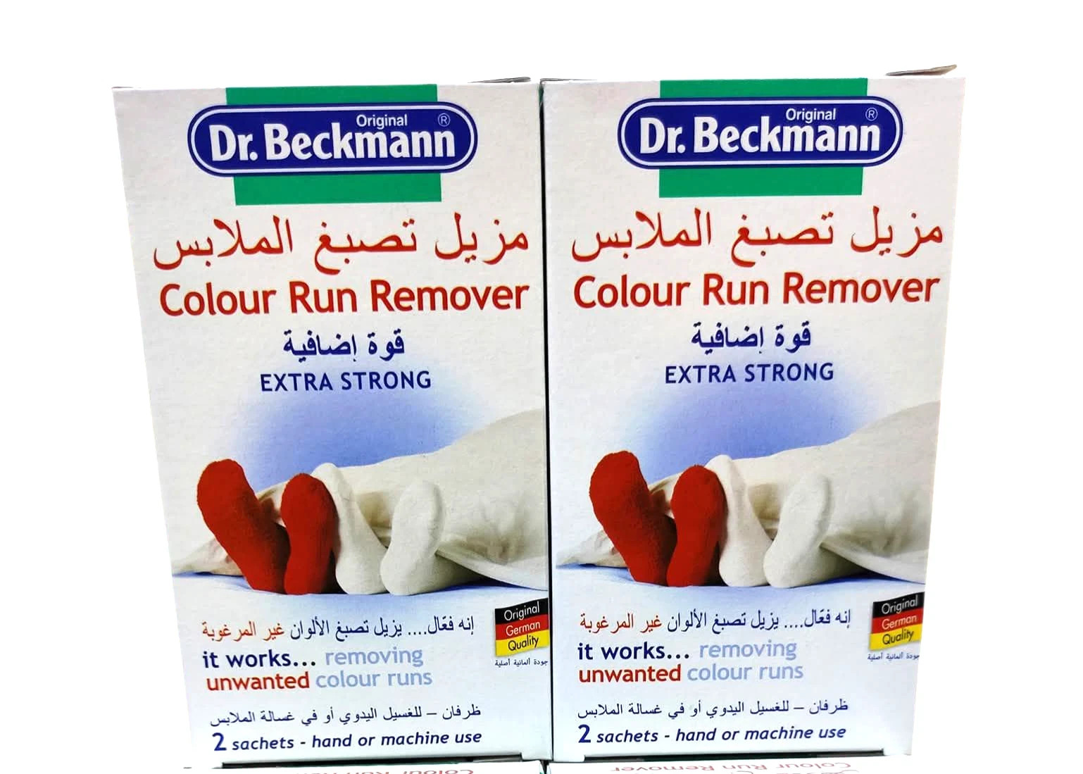 Dr. Beckmann Colour Run Remover, Restores Original Color, Removes Greyings