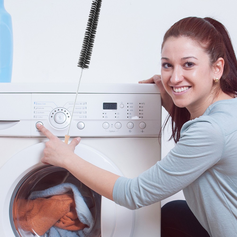2pcs Washing Machine Cleaning Brushes Dryer Cleaner Brushes Pipe Brushes
