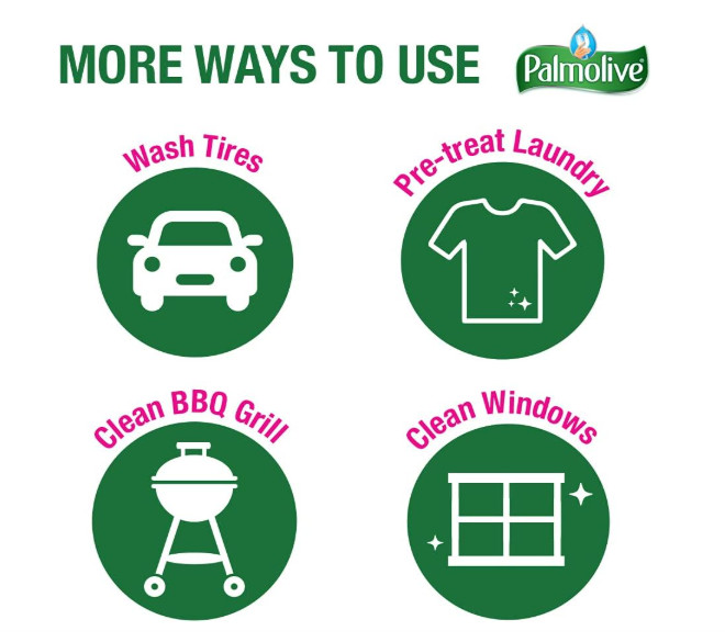 PALMOLIVE Liquid DISH SOAP (2 BOTTLES) TRAVEL SIZE SOFT ON HANDS TOUGH ON GREASE