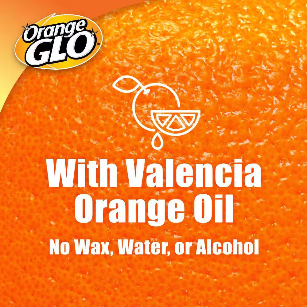 Orange GLO 16 oz. Wood Furniture 2-in-1 Clean Polish Spray (4-Pack)
