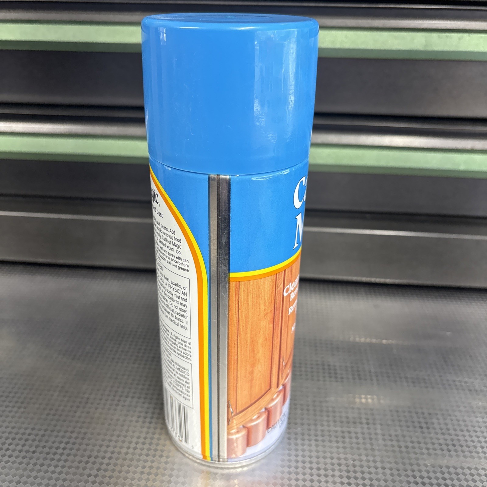 Vtg NEW! Cabinet Magic Wood Cleaner 13oz Aerosol. Made In USA.