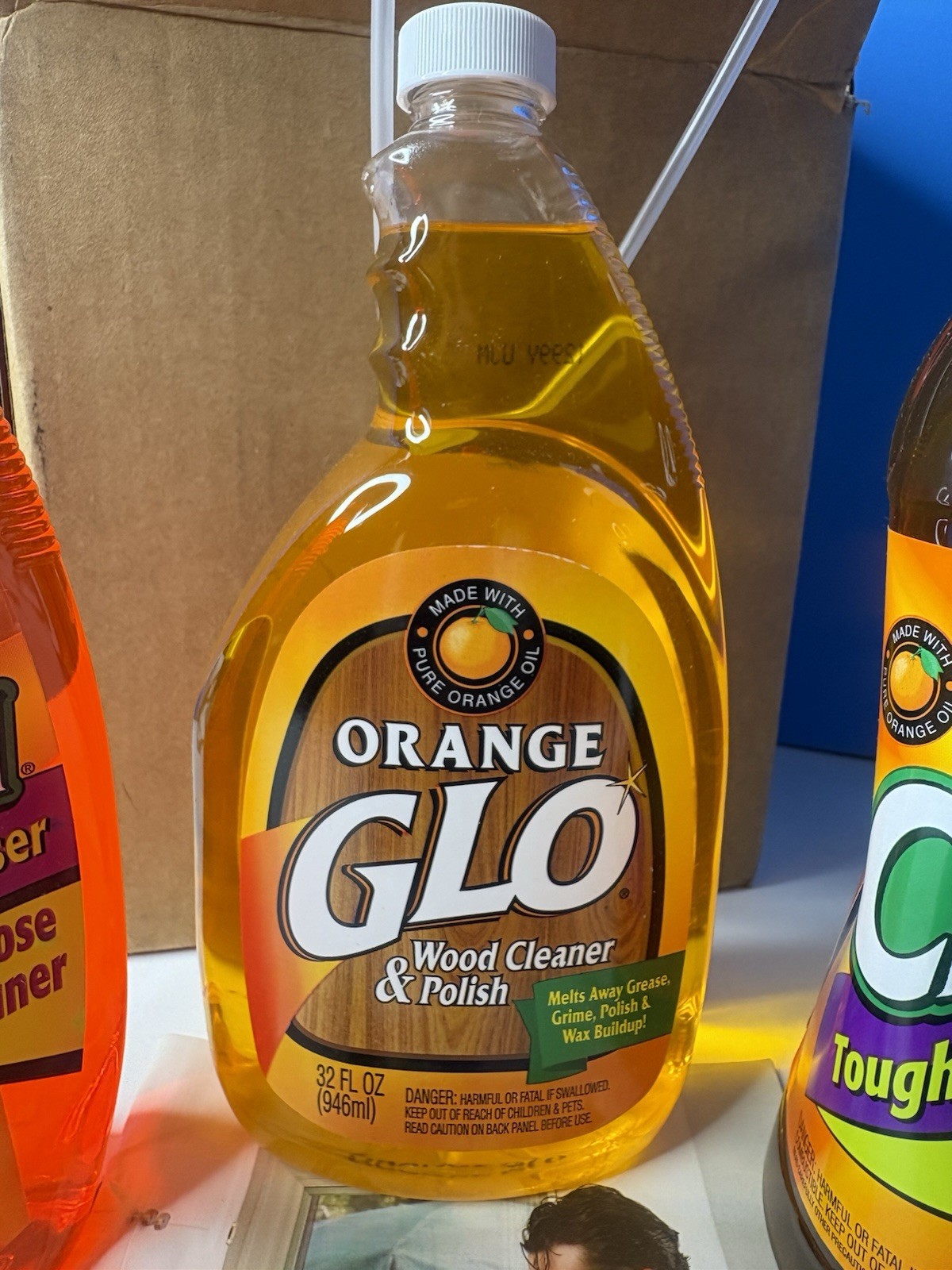 ORANGE GLO Cleaning 3pc Kit Orange Clean Degreaser Cleaner Concentrate Polish