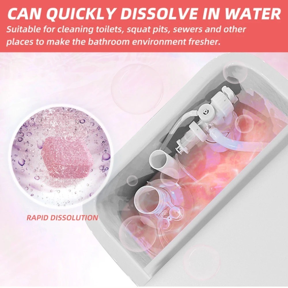 Toilets Cleaning Effervescent Tablet Urine Stain Yellow Dirt Bathroom Cleaning
