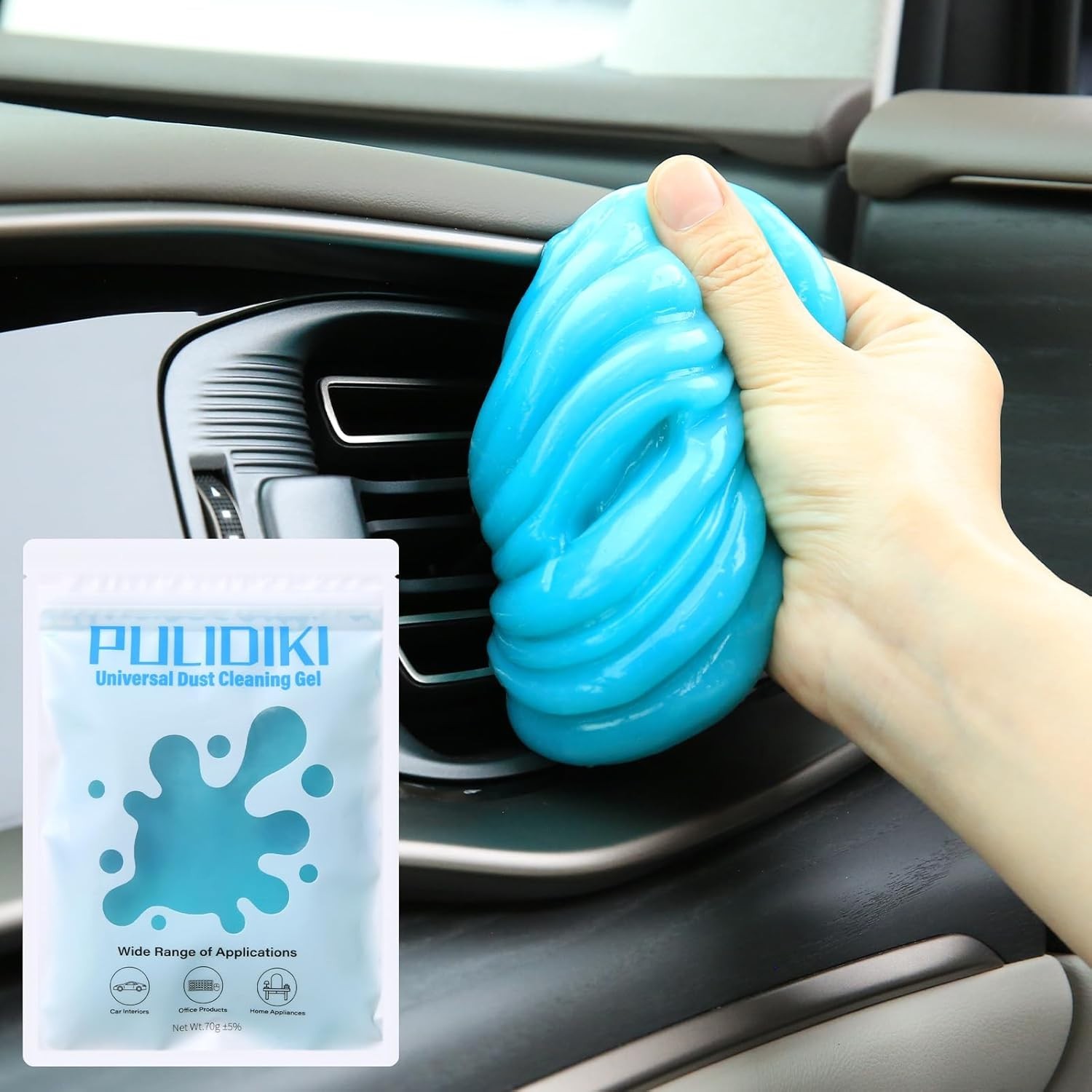 Car Cleaning Gel Clean Putty, Universal Car Interior Cleaner Slime, Perfect Cle.