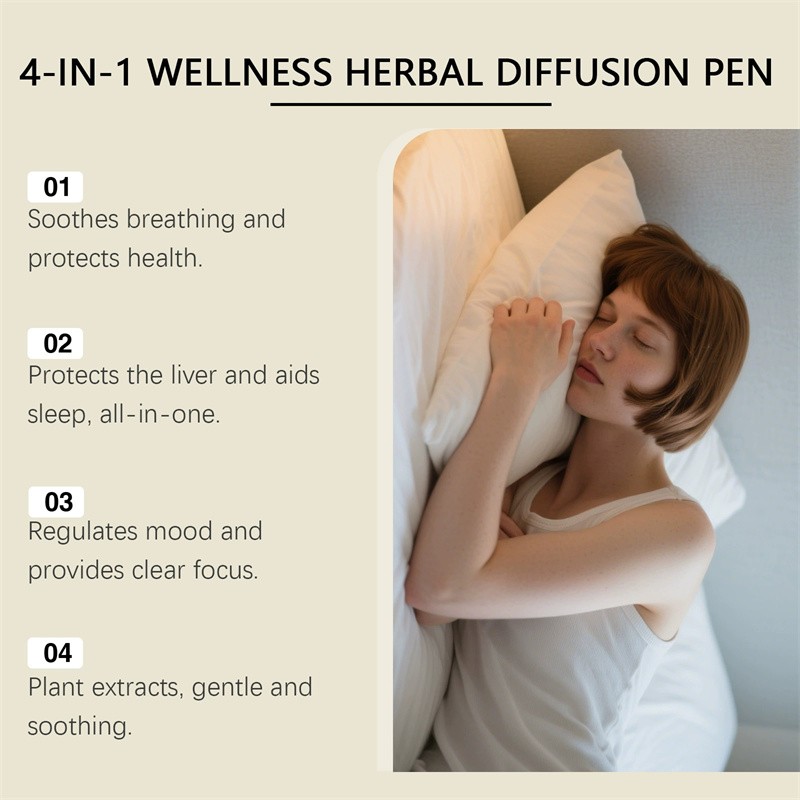 12PCS Natural Diffuser with Mint for Lung Health & Fresh Air 2026 NEW
