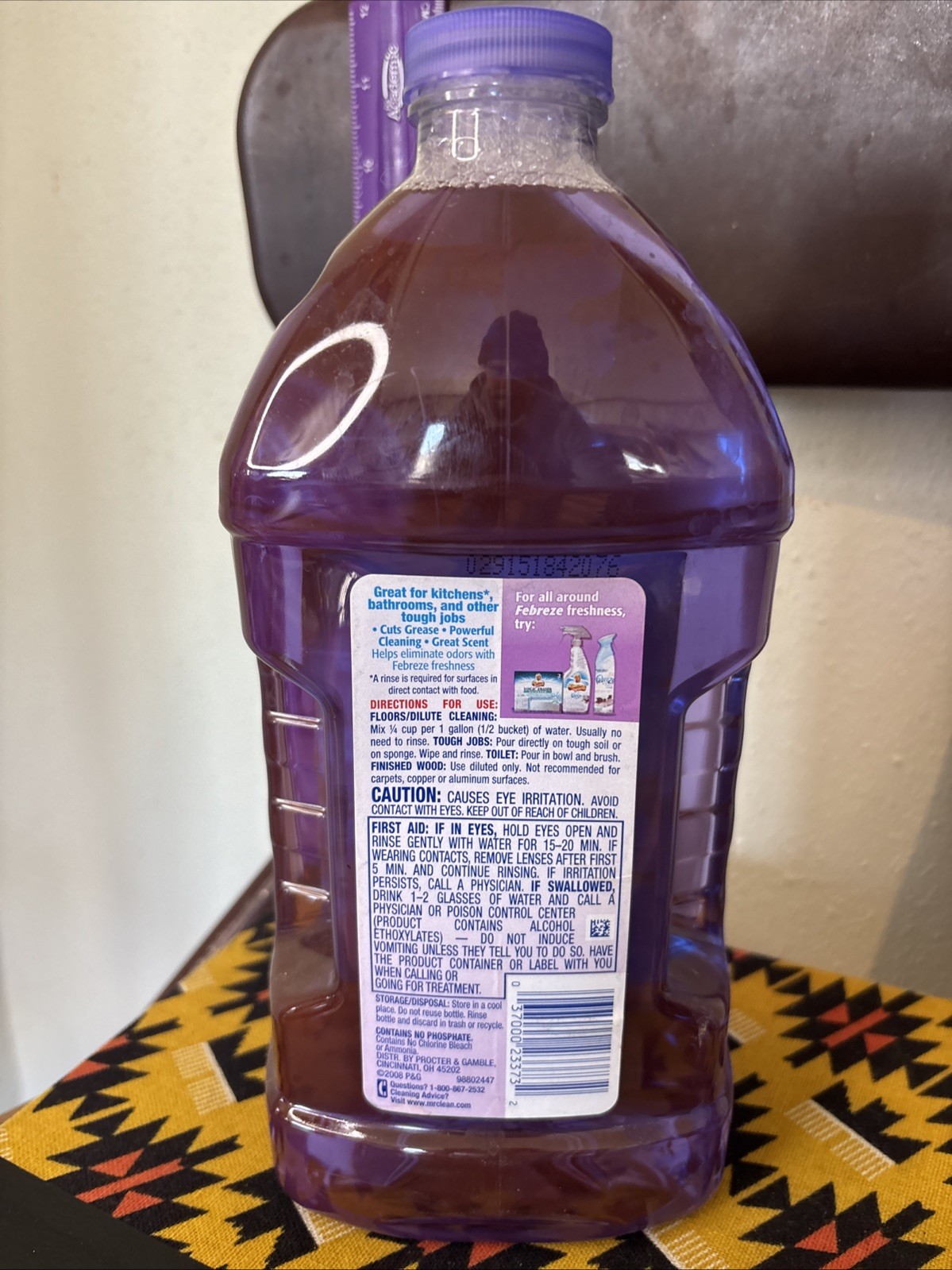 Mr. Clean Febreze Multi Purpose Cleaner Lavender Vanilla 48oz Discontinued New