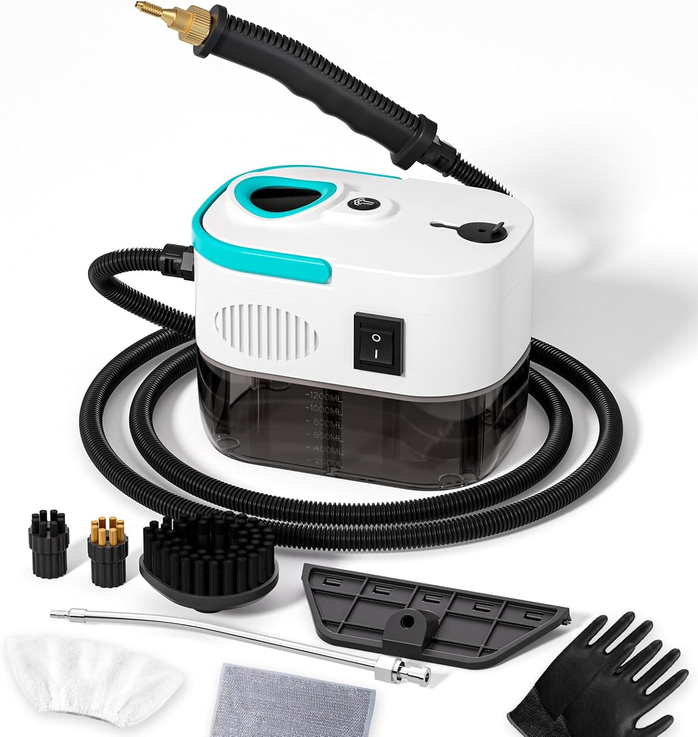 KEROMEE Steam Cleaner, 1500W High Pressure Steamer with 1.27Qt Tank, 15s Fast He