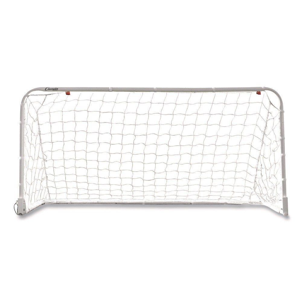Champion Sports SG63 6 ft. x 3 ft. 1.25″ dia Frame Easy Fold Soccer Goal New