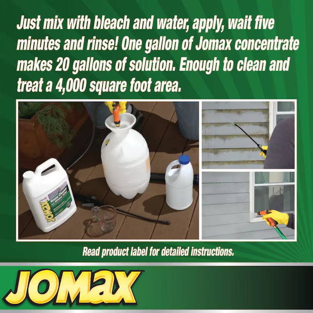 JOMAX 128-fl oz House and Siding Concentrated Outdoor Cleaner