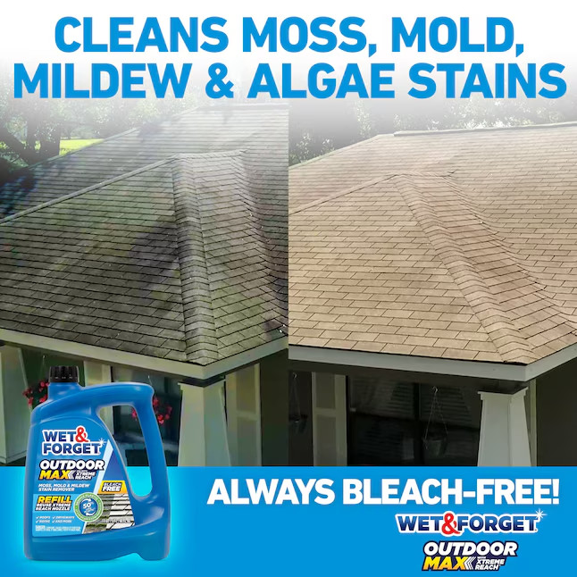 Wet & Forget 48-fl oz Mold and Mildew Stain Remover Concentrated Outdoor Cleaner