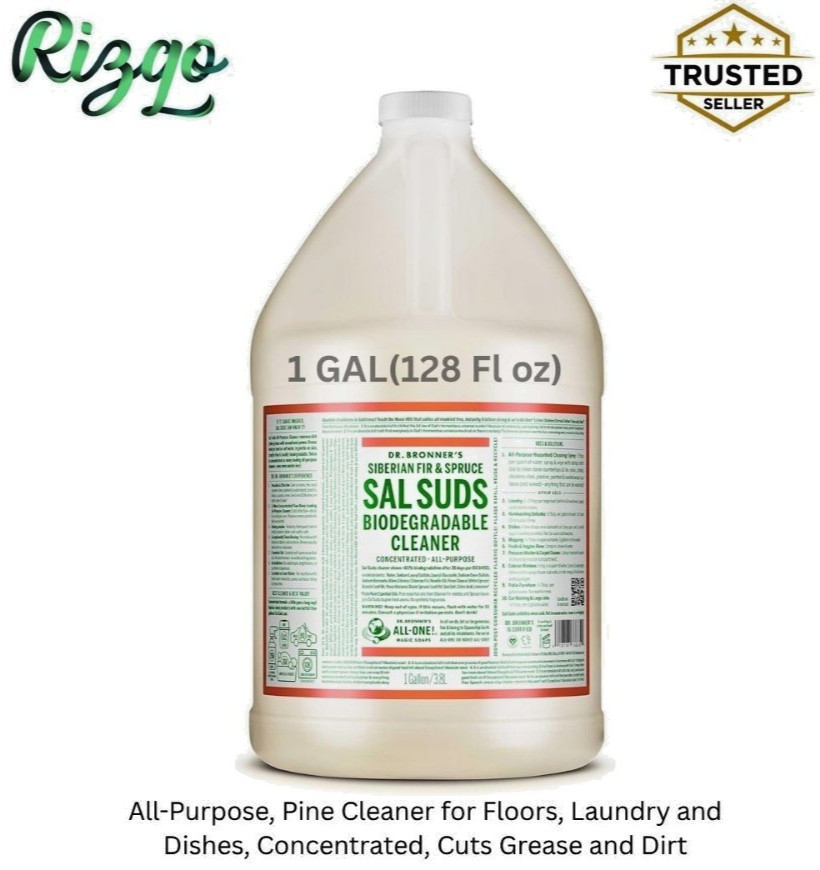 Dr. Bronner – Sal Suds Biodegradable Cleaner Detergent( Floors, Laundry & Dish)