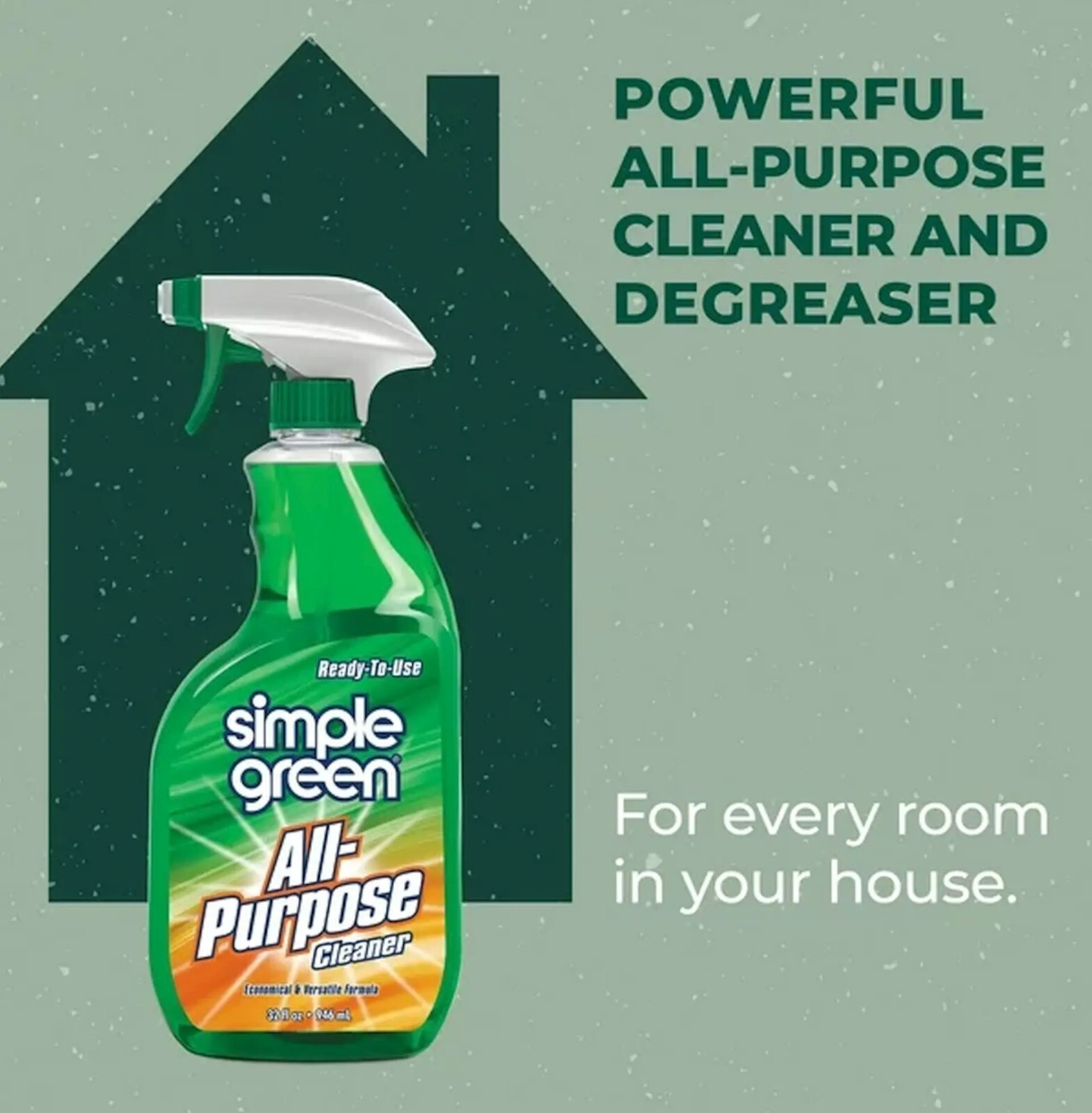 SiMPLE GREEN All purpose CLEANER NonToxic Biodegradable Clean Trigger spraY 32oz