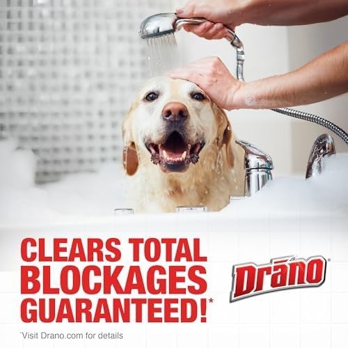Drano Max Gel Drain Clog Remover and Cleaner for Shower or Sink Drains