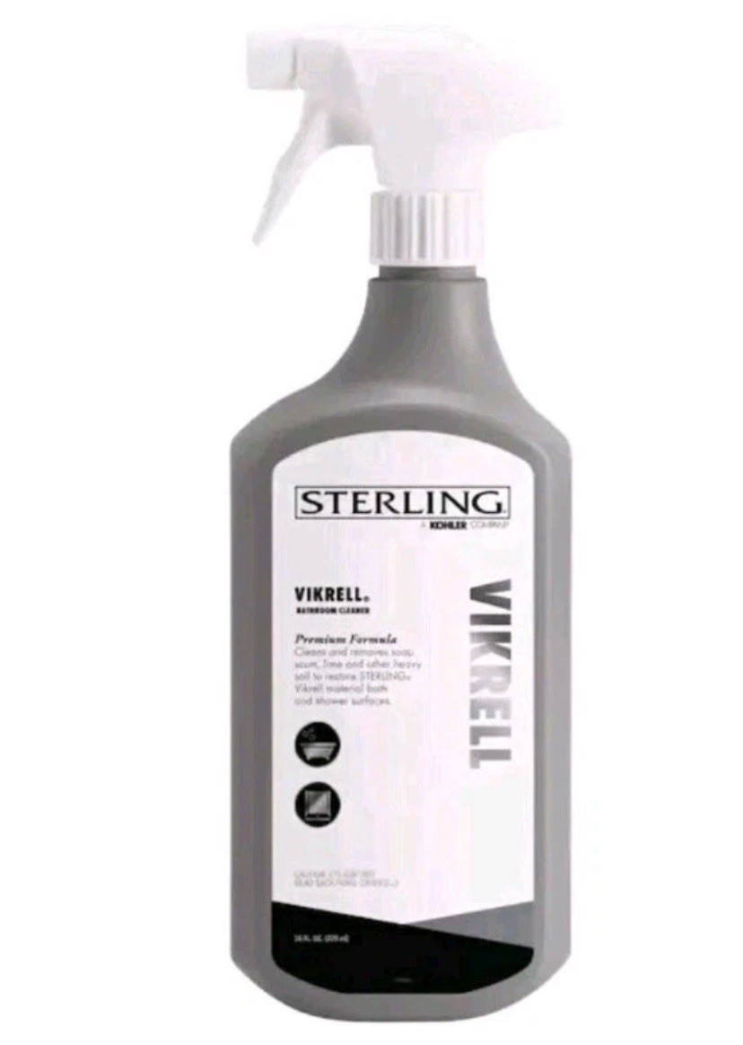 2 Pack Kohler Sterling Vikrell Cleaner EC23733-NA 28oz Tub & Shower Surface C