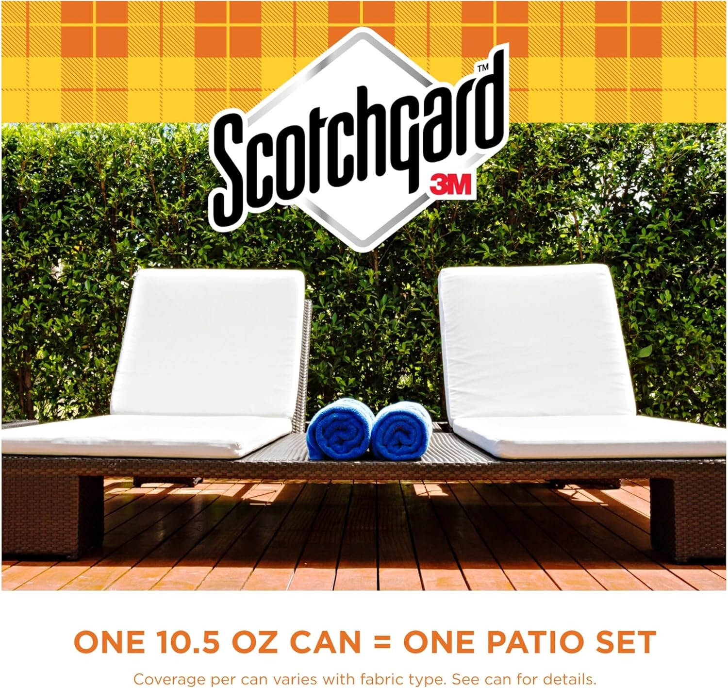Scotchgard Outdoor Water and Sun Shield Fabric Spray Water Repellent UV 10.5 oz